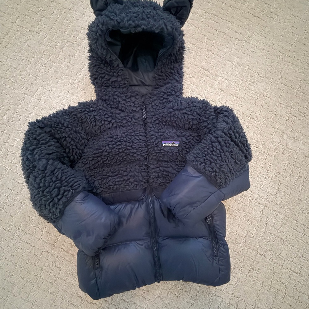 Patagonia Hi Loft furry friends jacket